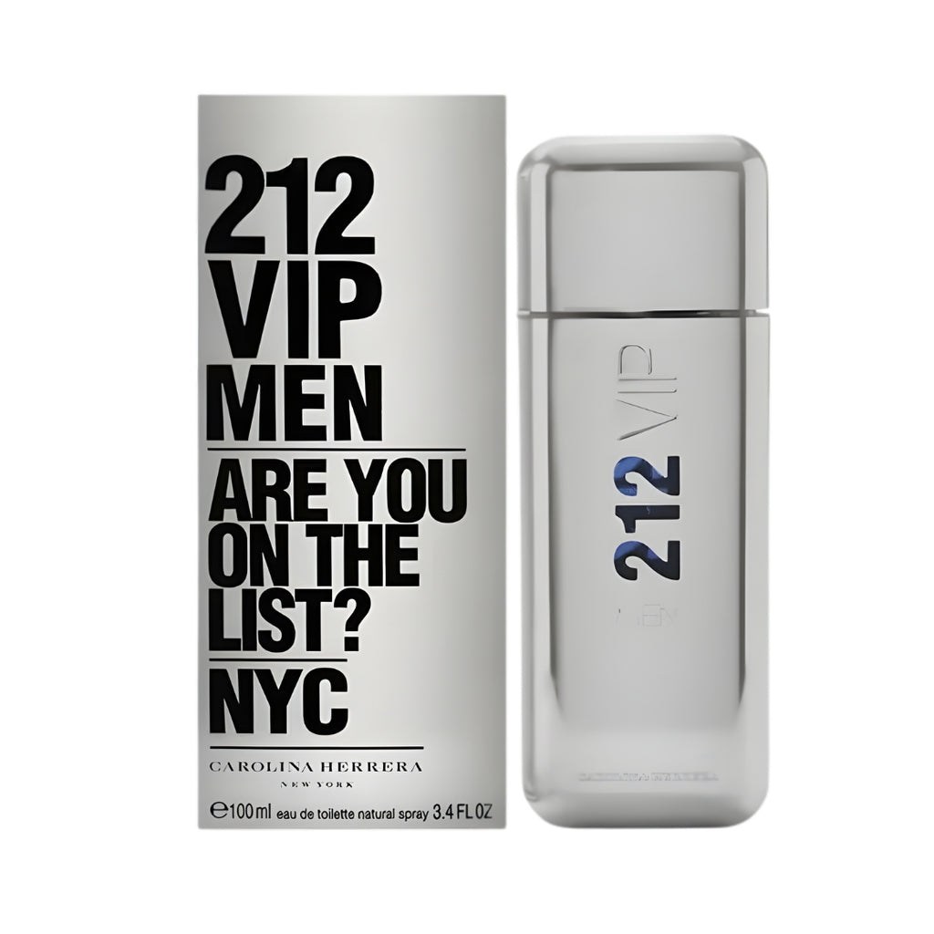 Carolina Herrera 212 Vip Men Are You On The List? nyc EDT 100ML