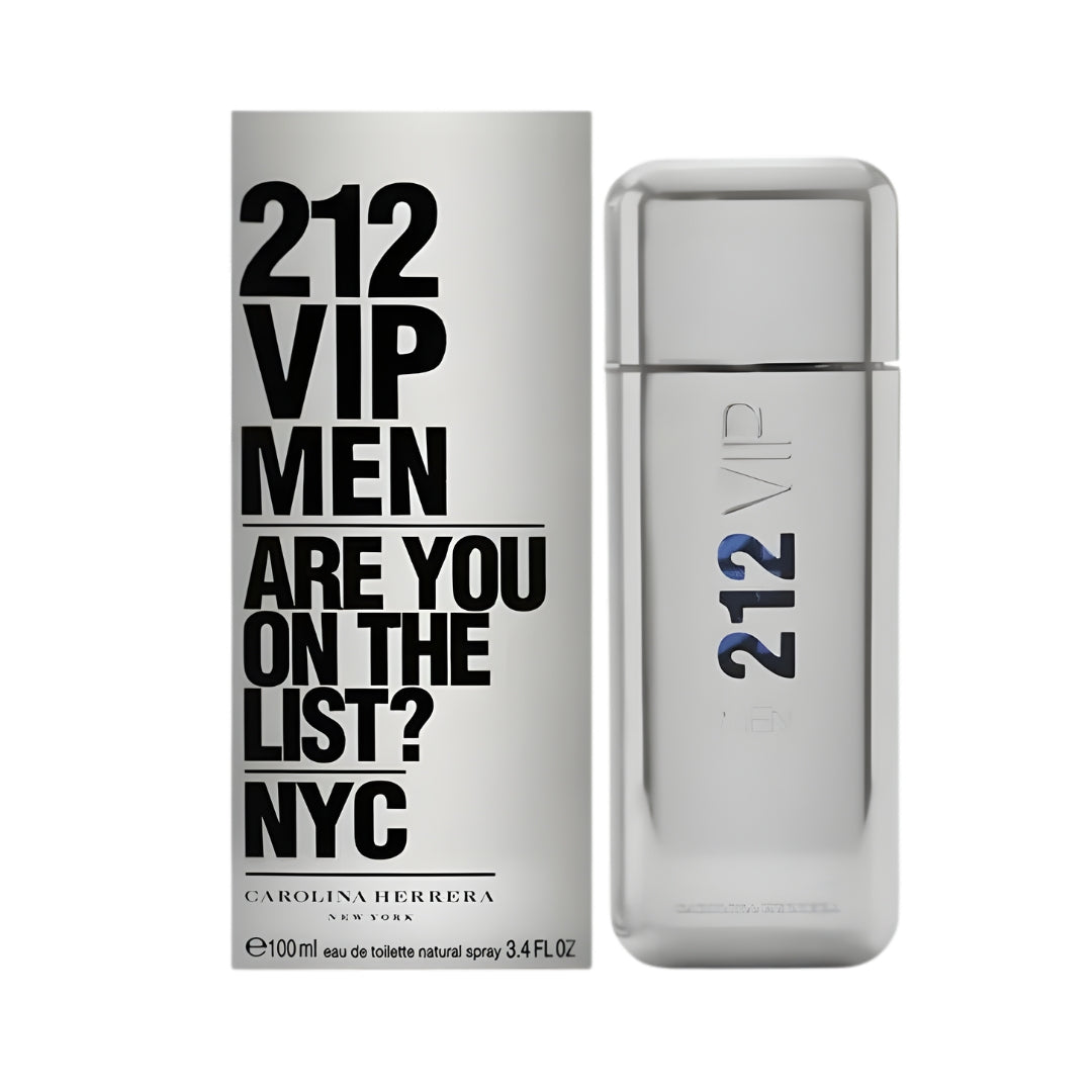 Carolina Herrera 212 Vip Men Are You On The List? nyc EDT 100ML